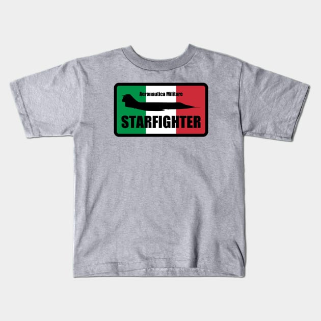 Italian F-104 Starfighter Kids T-Shirt by TCP